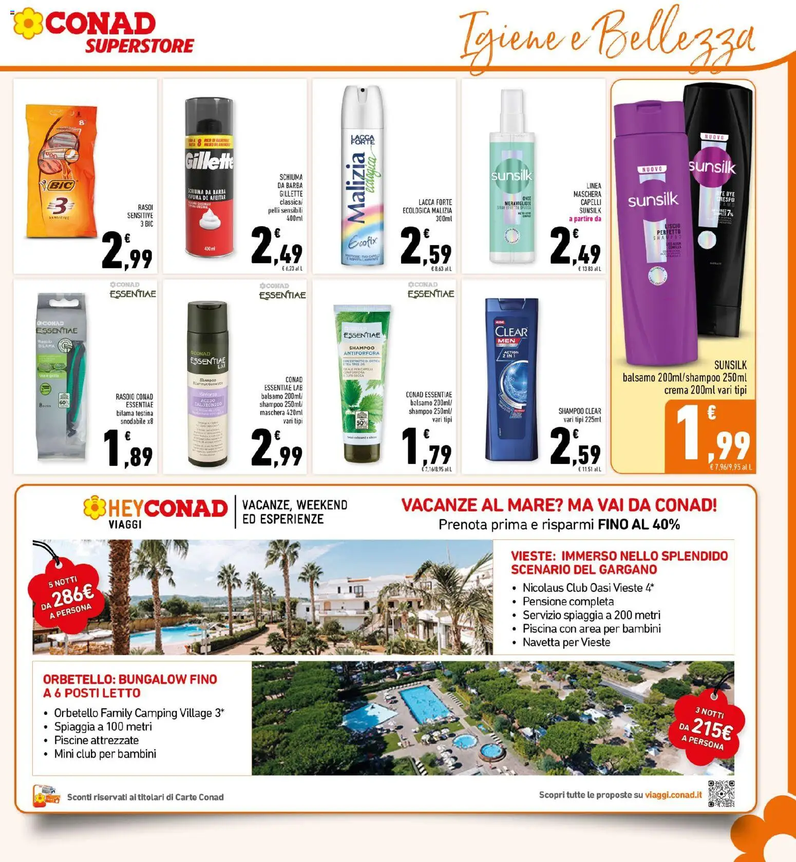 Volantino Conad del 02.01.2026 | Pagina: 21 | Prodotti: Balsamo, Maschera, Schiuma da barba, Tè