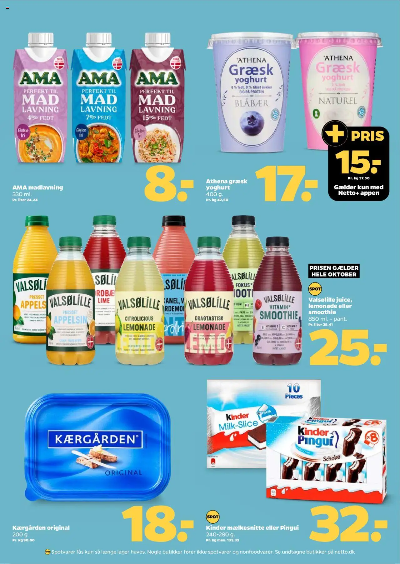 Netto tilbudsavis – gyldig fra 11.10.2025 | Side: 9 | Produkter: Juice, Lime, Smoothie, Sukker