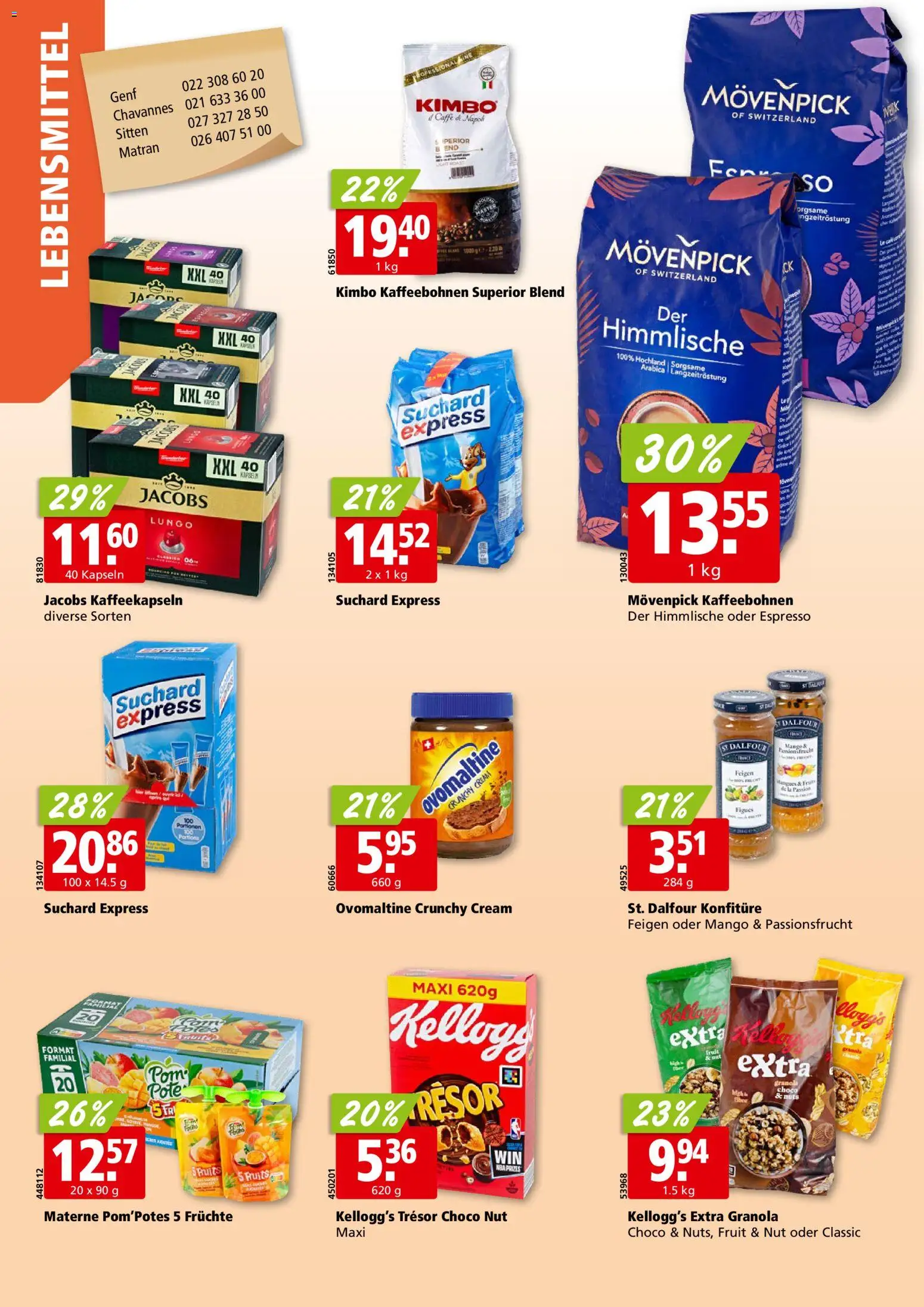 Aligro Aktionen Chavannes, Matran, Genf, Sitten – gültig ab 02.03.2026 | Seite: 18 | Produkte: Mango, Früchte