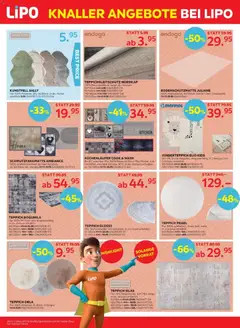 Lipo Aktionen -50% ab 09.12.2025 gültig | Seite: 14 | Produkte: Schmutzfangmatte, Teppich