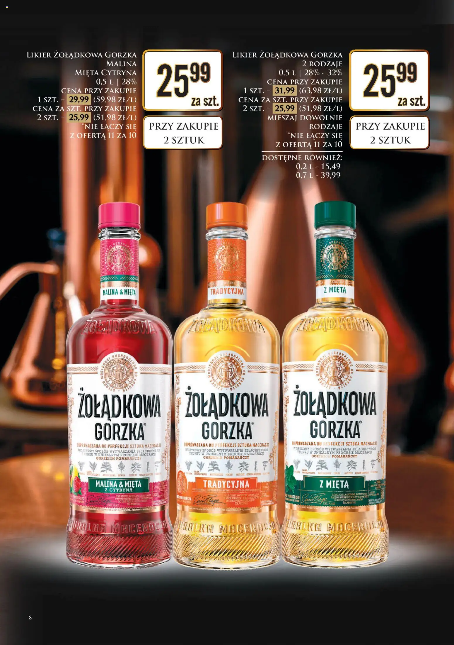 Dino Gazetka alkoholowa od 07.11.2025 | Strona: 8 | Produkty: Cytryna, Malina, Mięta
