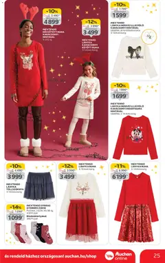 Auchan - Karácsonyi ajándék ajánlataink - amely érvényes a következő dátumtól: 13.11.2025 | Oldal: 25