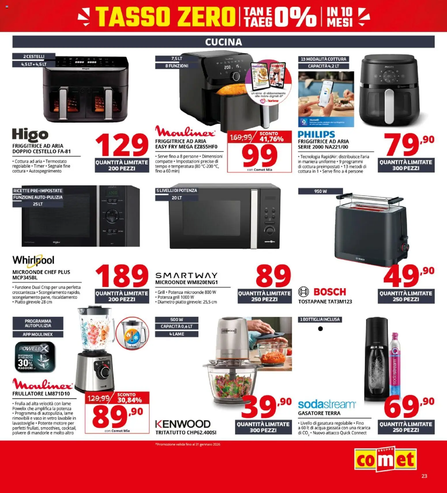 Volantino Comet del 22.01.2026 | Pagina: 23