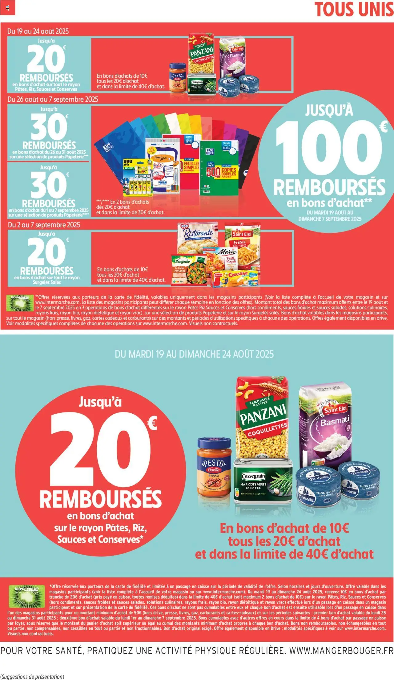 | Page: 4 | Produits: Frites, Haricots verts, Riz, Pâtes