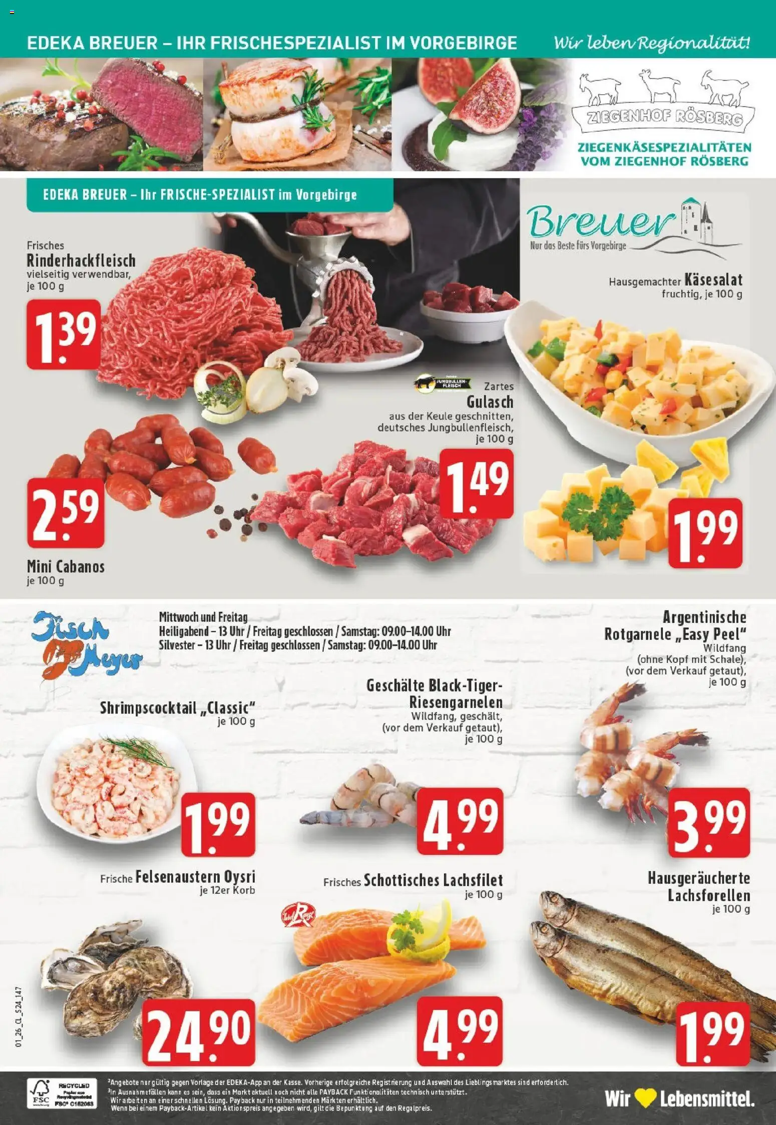 Edeka prospekt Bornheim-Walberberg	 – gültig ab 28.12.2025 | Seite: 26 | Produkte: Korb, Fisch, Rock, Uhr