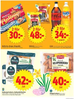 ICA Supermarket - Hjärnarp - Förhandsvisning av reklamblad från butik ICA Supermarket aktuell från 30.03.2026 | Sida: 11 | Produkter: Salt, Singoalla, Prinskorv, Kalkon
