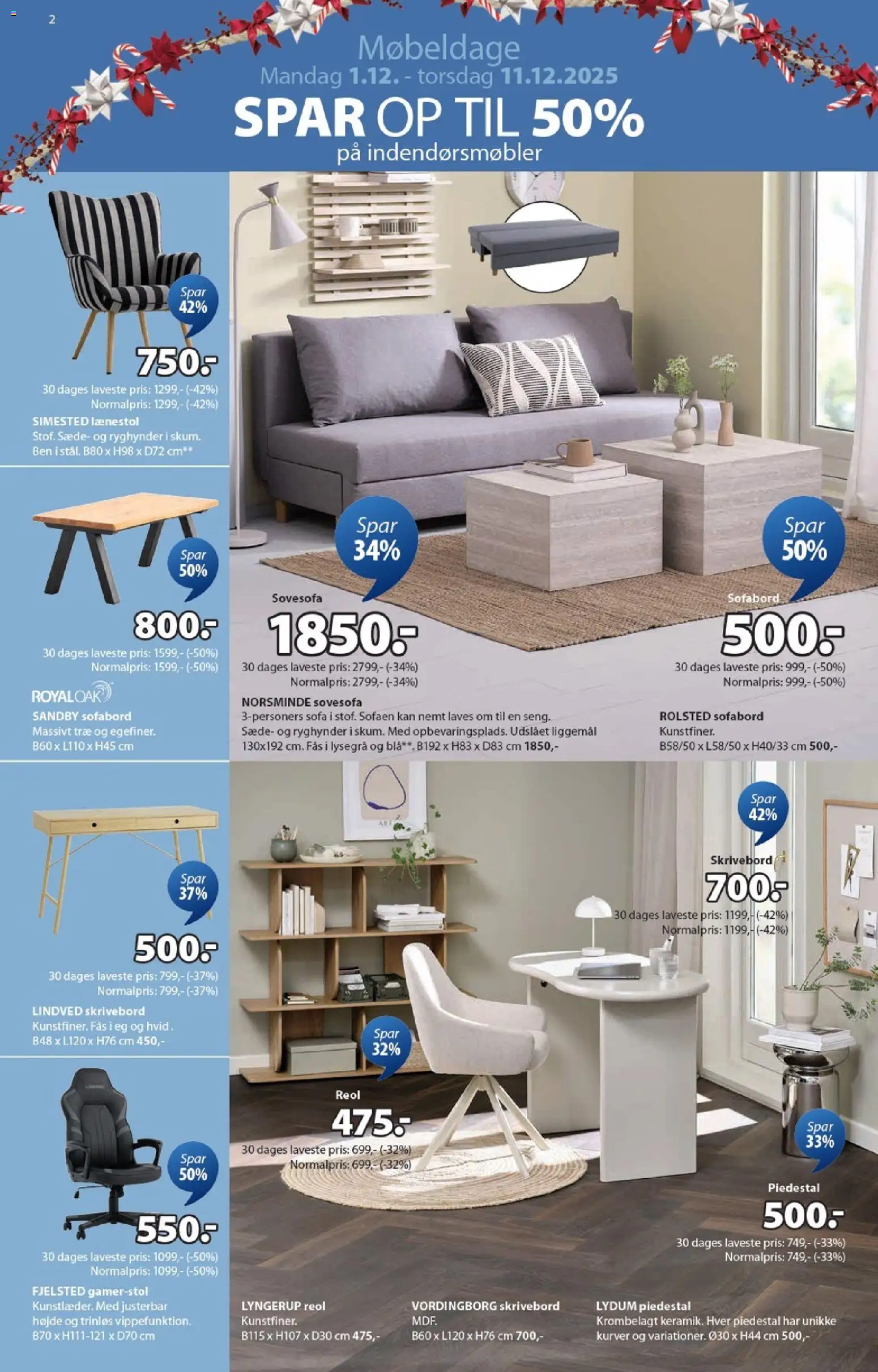 JYSK tilbudsavis – gyldig fra 01.12.2025 | Side: 2