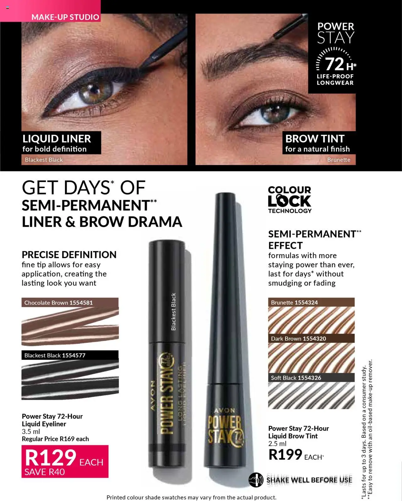 AVON Catalogue  │ valid from 01.07.2025 | Page: 96 | Products: Lock, Chocolate, Eyeliner