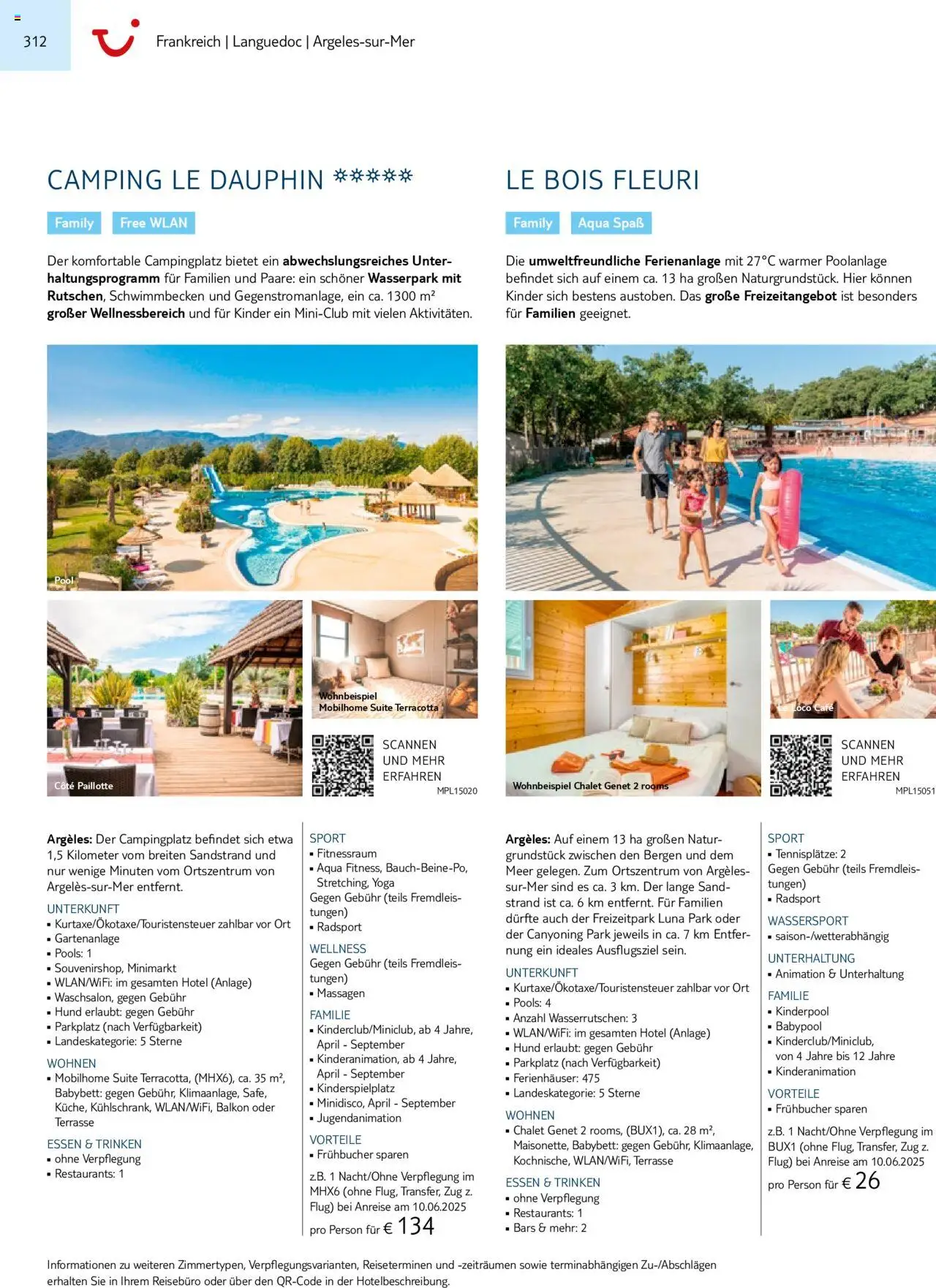 TUI Prospekt 	 – gültig ab 01.11.2024 | Seite: 312 | Produkte: Babybett