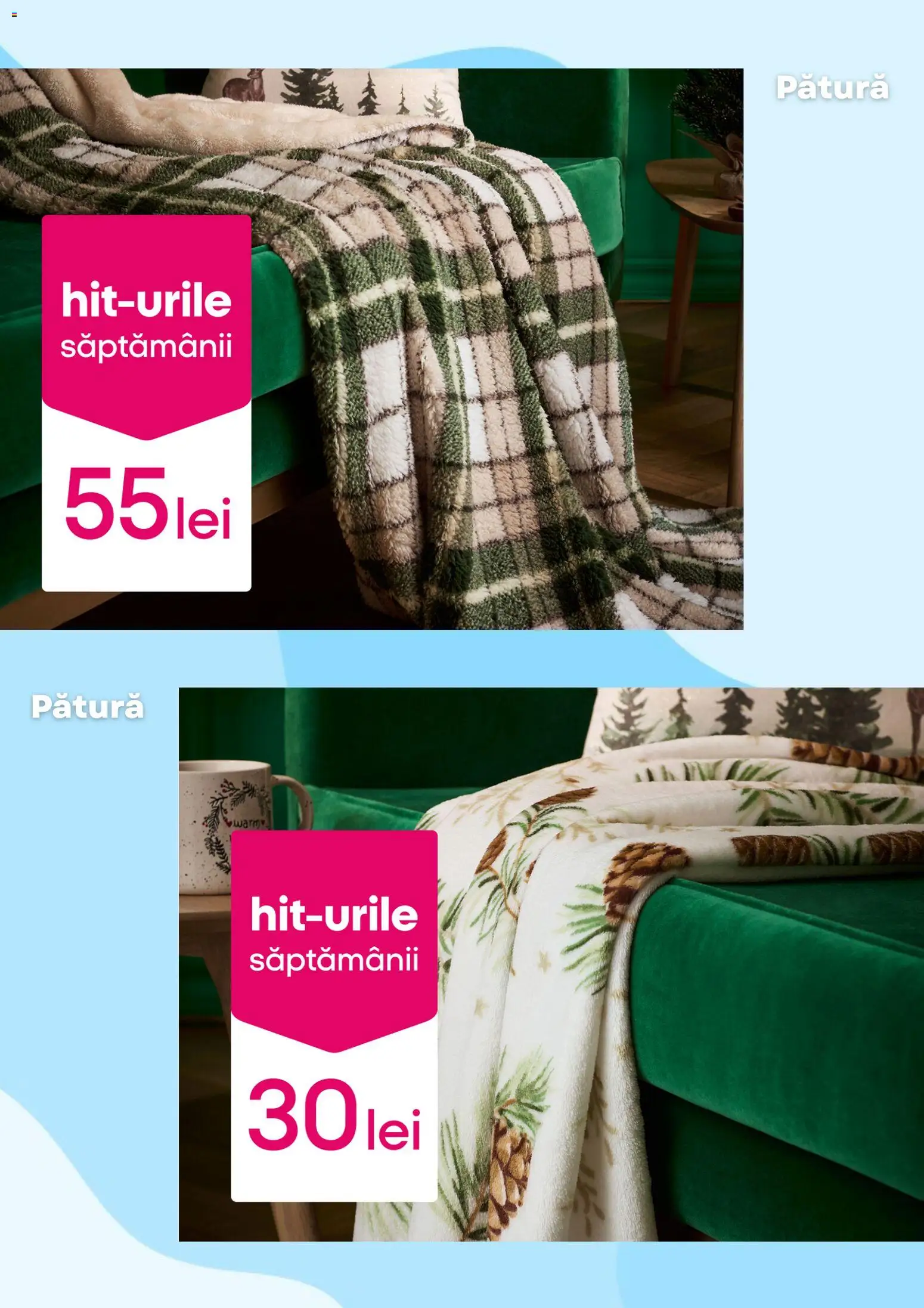 Noul catalog Pepco – valabil de la 23.10.2025 | Pagină: 6 | Produse: Pătură