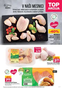 Mercator katalog akcije – veljaven od 23.04.2026 | Stran: 7 | Izdelki: Kos, Piscancje meso