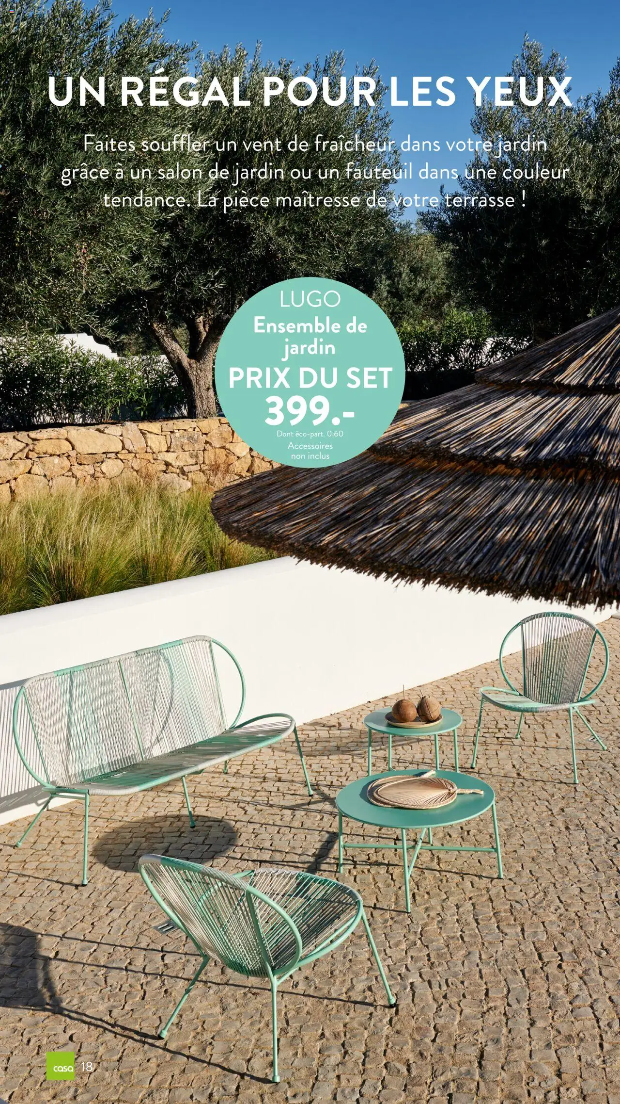  | Page: 18 | Produits: Salon de jardin, Fauteuil