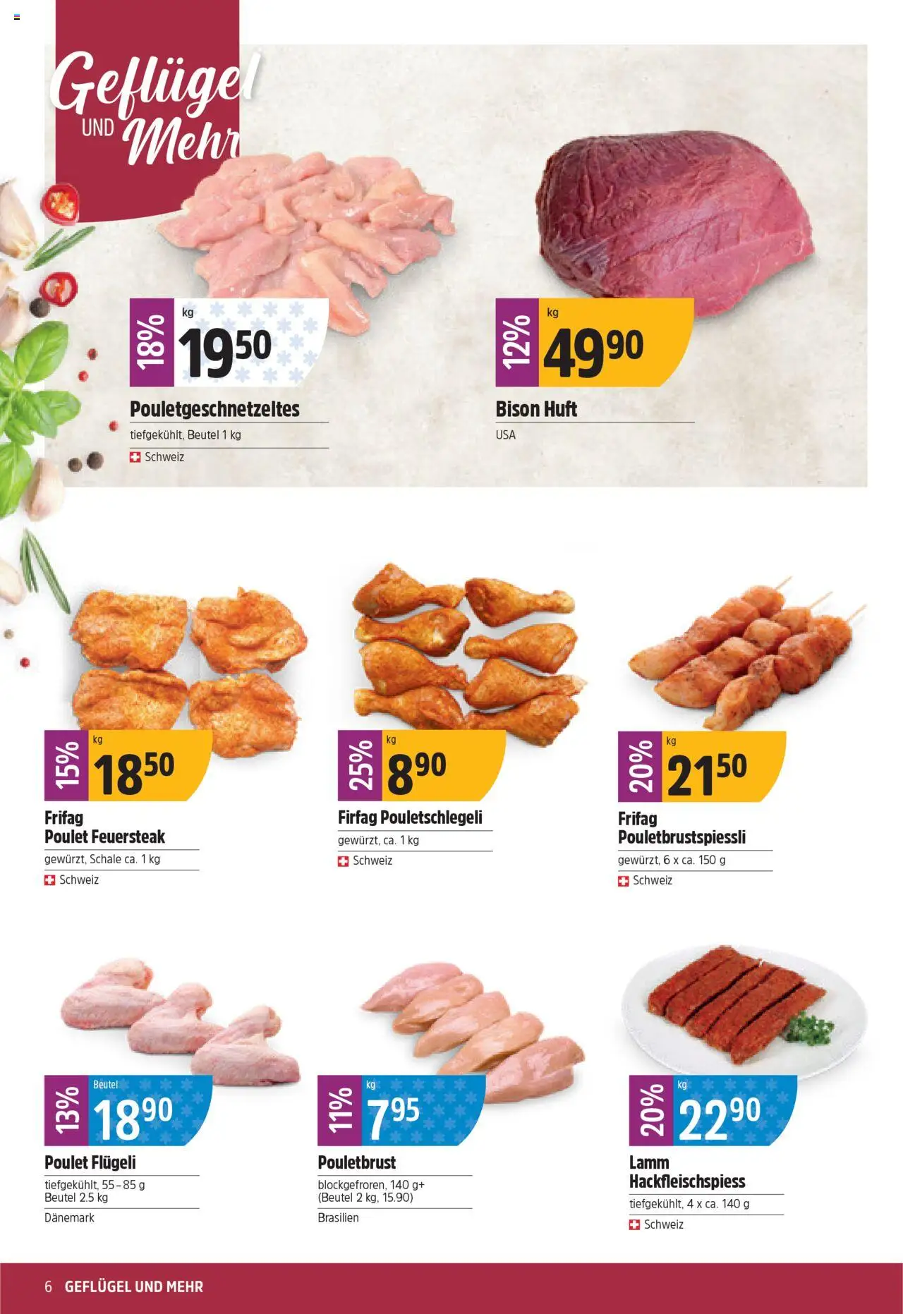 TopCC Aktionen ab 11.08.2025 | Seite: 6 | Produkte: Pouletbrust