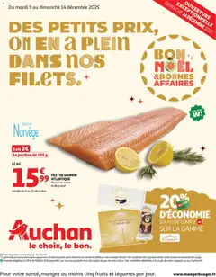 Auchan folder / publicité - Voorbeeld van een folder van Auchan, geldig van 09.12.2025