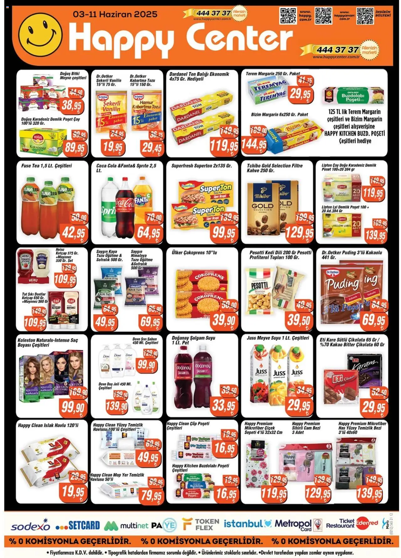 Happy Center Katalog - 03.06.2025 tarihinden itibaren geçerlidir | Sayfa: 2 | Ürünler: Fuse tea, Çay, Demlik, Buzdolabı
