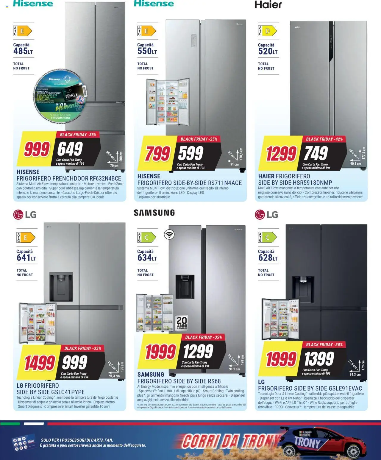 Volantino Trony del 19.06.2025 | Pagina: 30 | Prodotti: Compressore, Acqua, Fan, Samsung