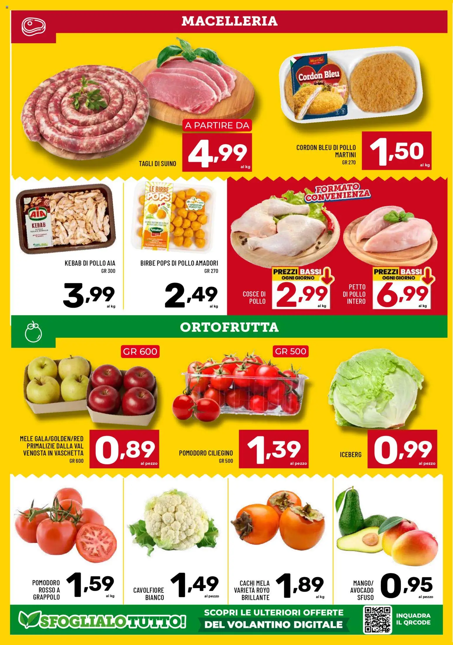 Volantino Il Centesimo del 25.11.2025 | Pagina: 8 | Prodotti: Avocado, Pomodoro, Cachi, Cavolfiore