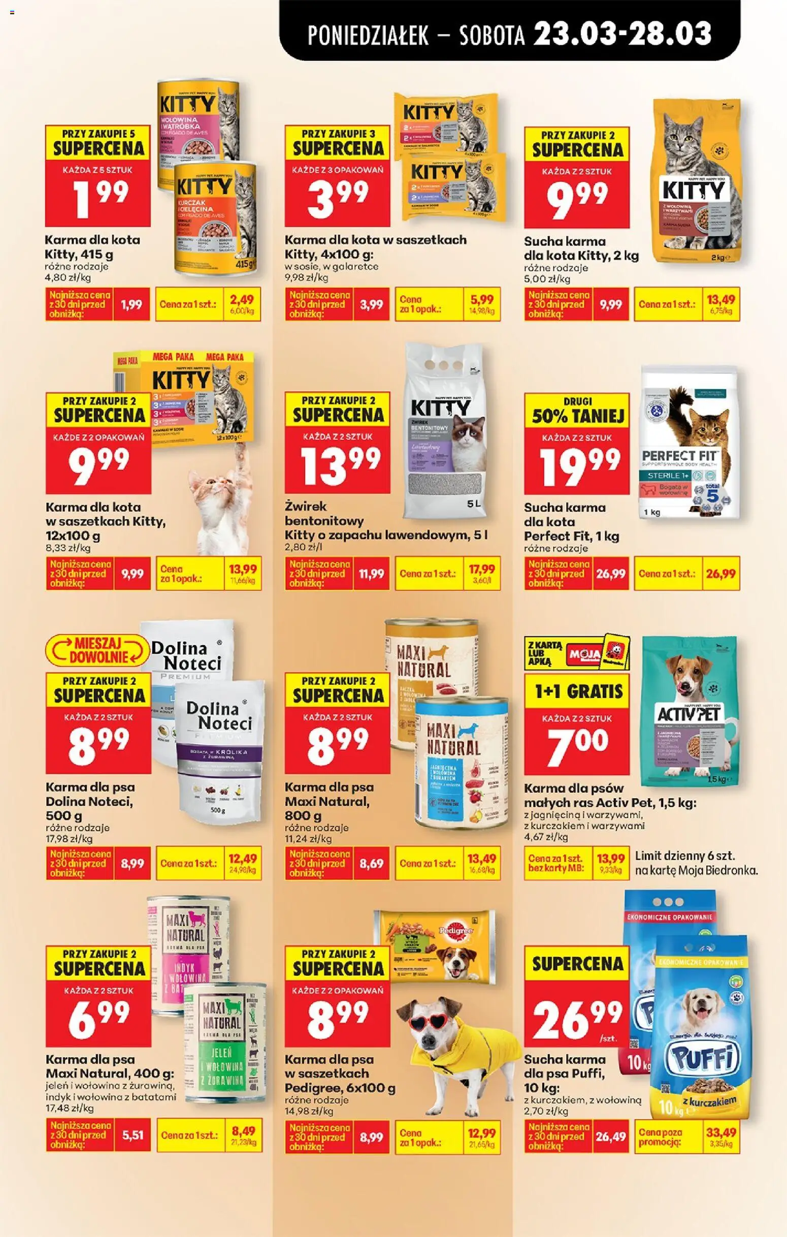 Biedronka Polsko leták od 23.03.2026 | Strana: 89 | Produkty: Jelen, Pedigree, Body