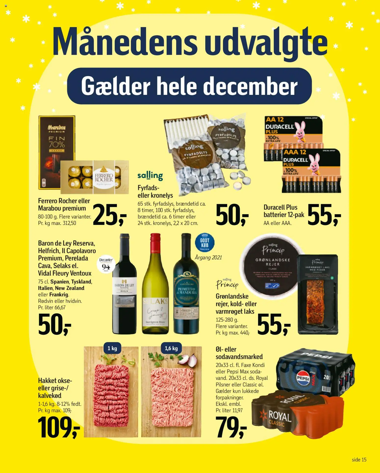 Føtex tilbudsavis – gyldig fra 12.12.2025 | Side: 47 | Produkter: Øl, Rejer, Pepsi, Pepsi Max
