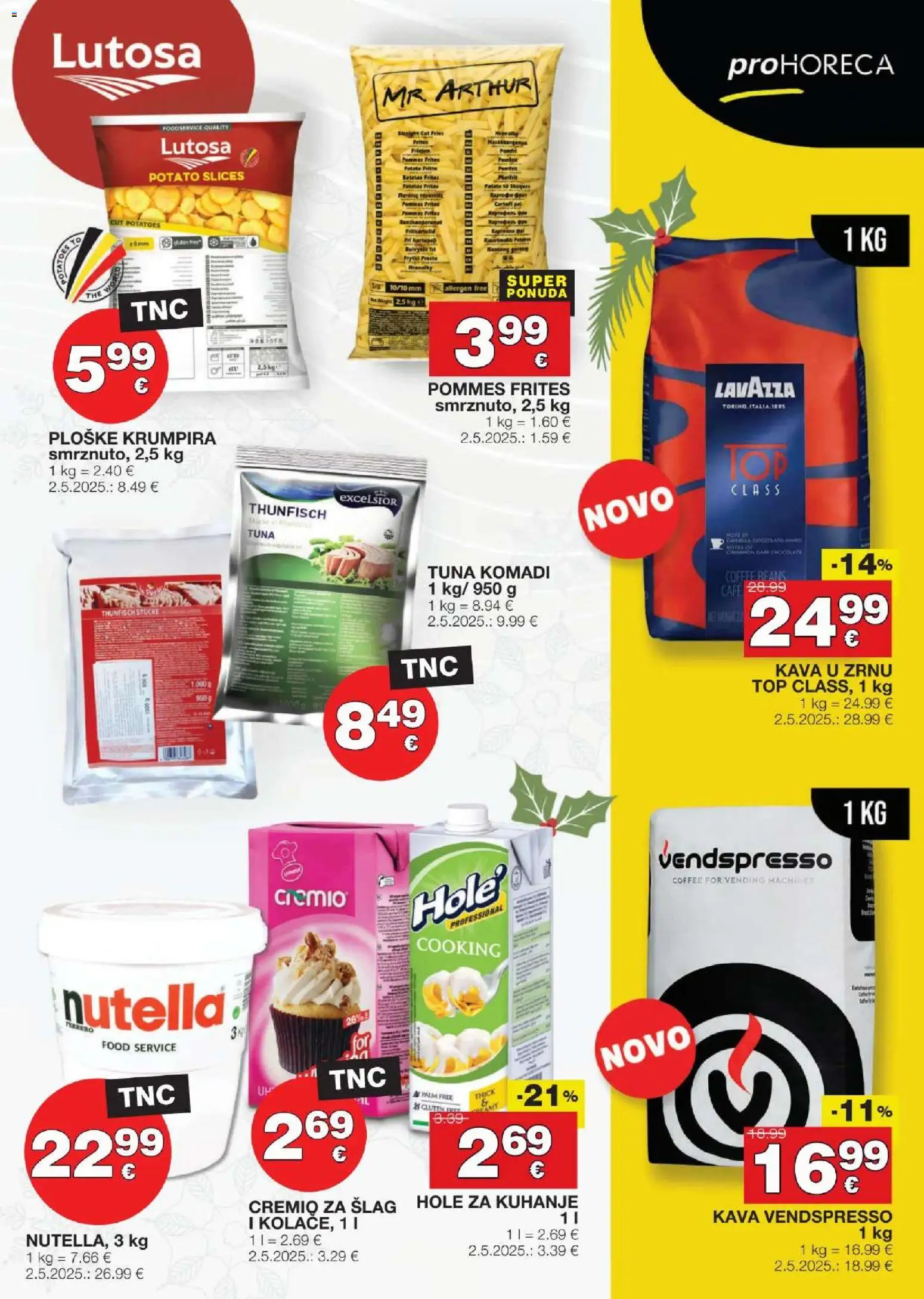 Stanić Diskont katalog | vrijedi od 11.12.2025 | Stranica: 21 | Proizvodi: Nutella, Pommes frites, Pomfrit, Šlag