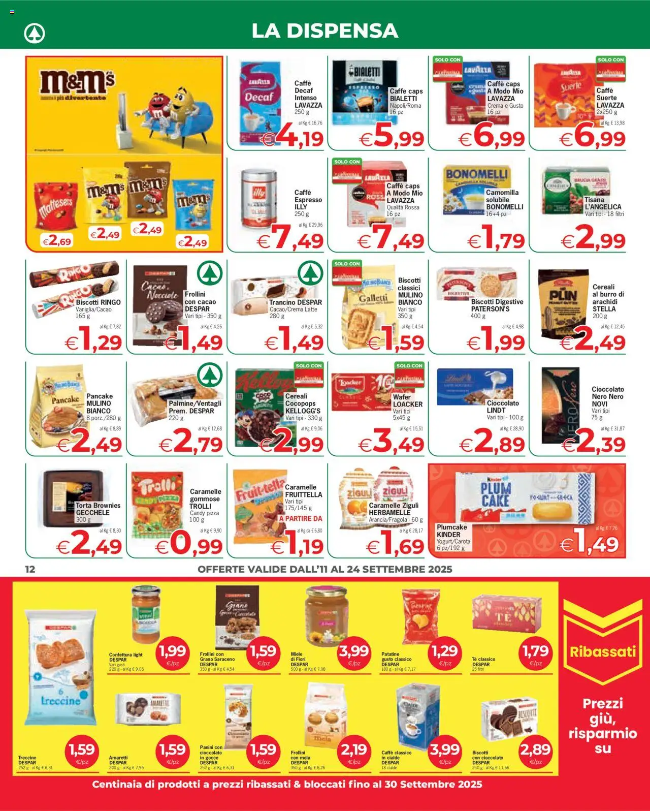 Volantino Eurospar del 11.09.2025 | Pagina: 12