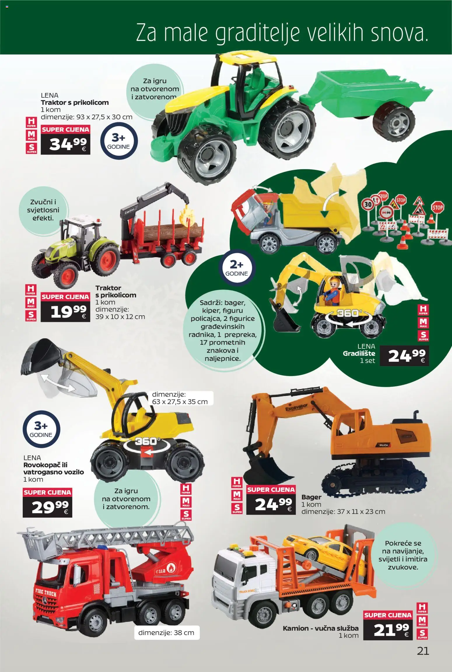 Tommy katalog | vrijedi od 24.11.2025 | Stranica: 21 | Proizvodi: Traktor