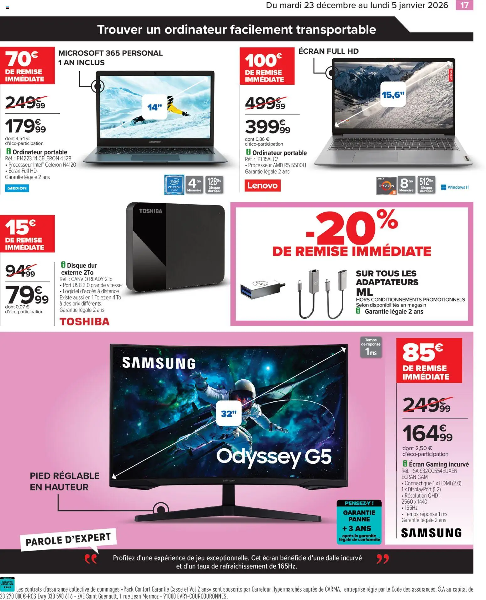 {H1} | Page: 19 | Produits: Ordinateur, USB, Ordinateur portable, Disque dur externe