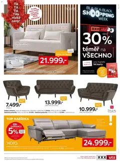 Náhled letáku XXXLutz Black Friday od 24.11.2025 | Strana: 3 | Produkty: Sedací souprava, Pohovka, Křeslo, Karty