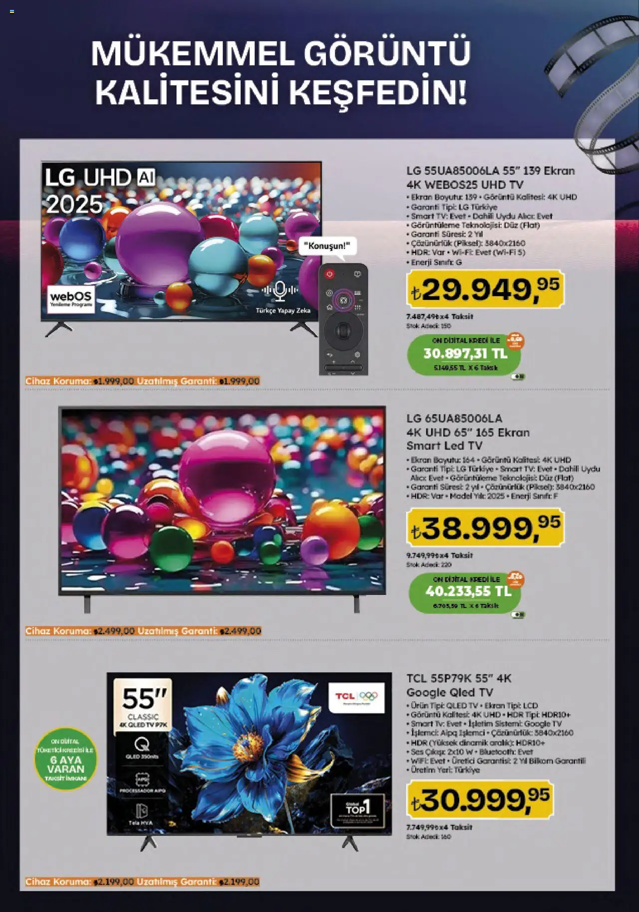 Migros Katalog - 5M Migroskop Dijital - 11.09.2025 tarihinden itibaren geçerlidir | Sayfa: 135 | Ürünler: TV, Ses, Uydu