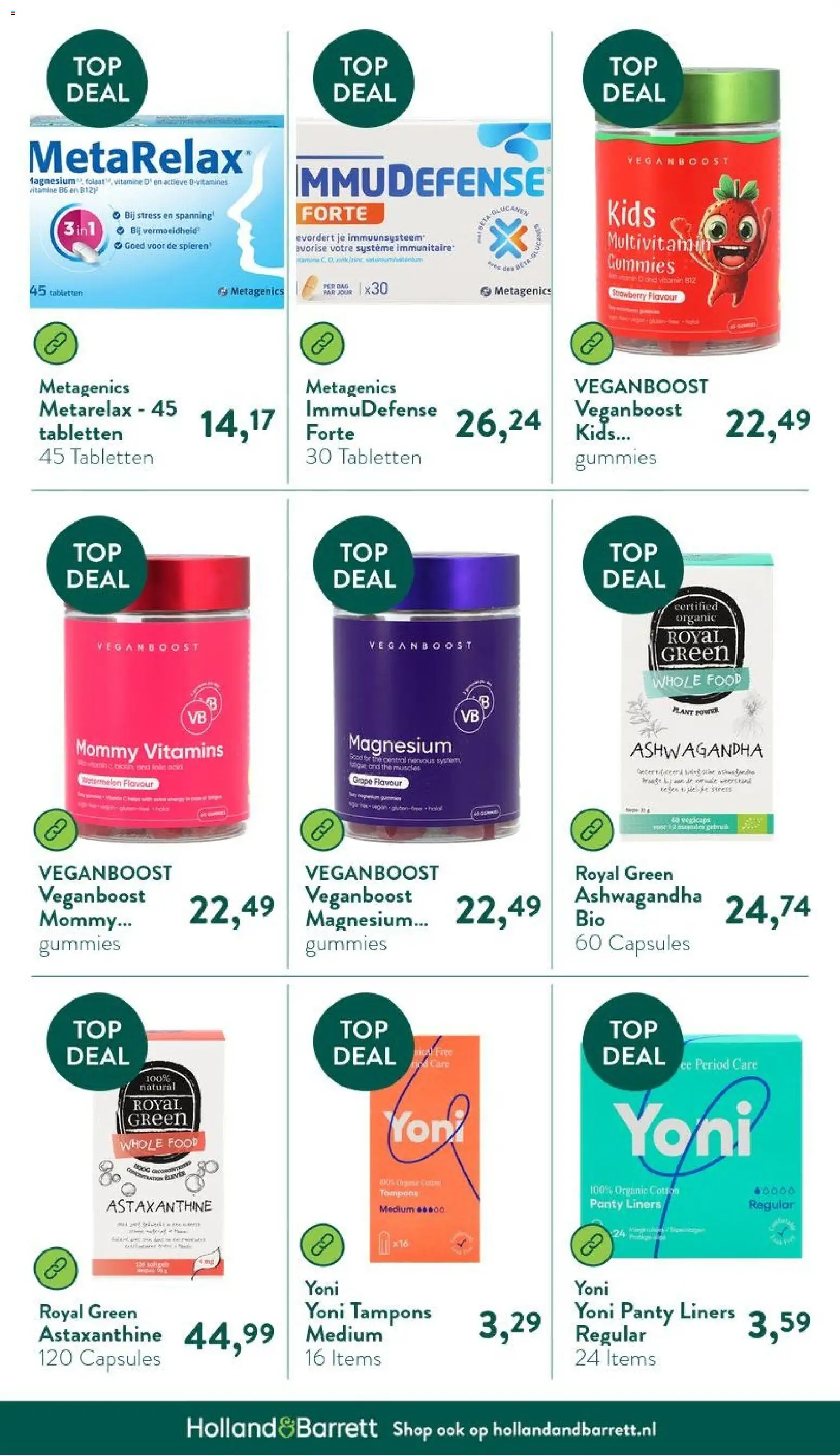 {H1} | Pagina: 31 | Producten: Panty, Tampons