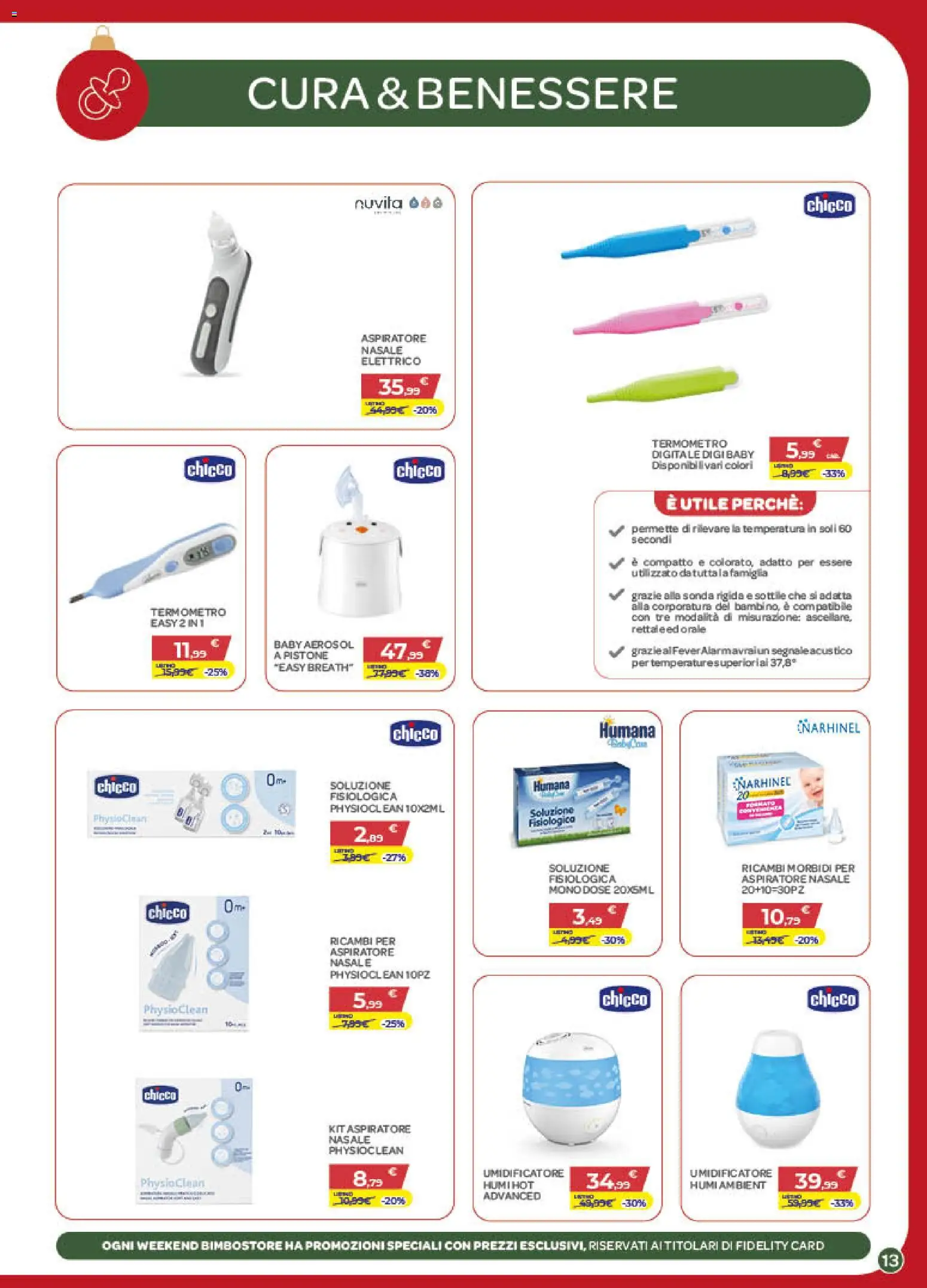 Volantino Bimbo store del 04.12.2025 | Pagina: 13 | Prodotti: Termometro