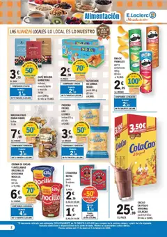 Vista previa E.Leclerc folleto válido desde el 27.01.2026 | Página: 2 | Productos: Café, Crema de cacao, Bolsa, Φρυγανιές σικάλεως
