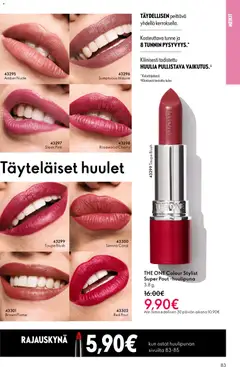 Oriflame-mainoslehti voimassa 11.03.2026 alkaen | Sivu: 83