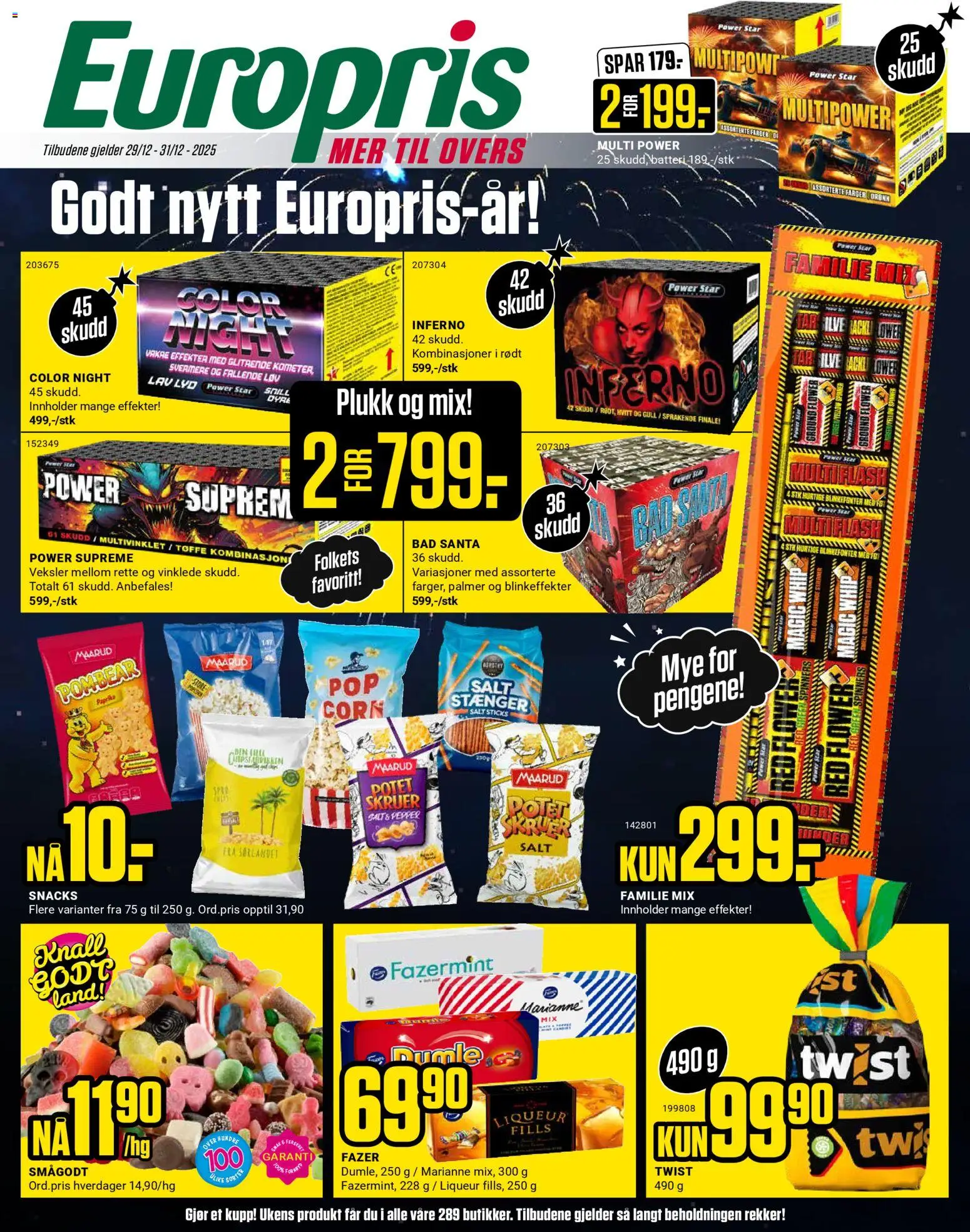 {H1} | Side: 1 | Produkter: Snacks, Smågodt, Mix fructe, Bad