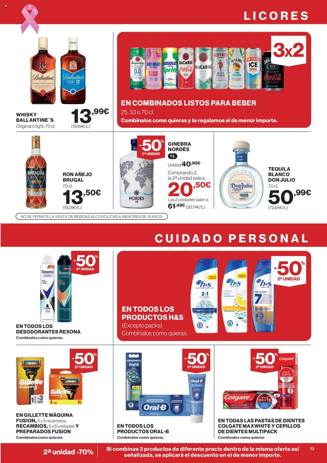 Supercor Península y Baleares │ válido desde el 09.10.2025 | Página: 19 | Productos: Piña, Té, Πρίζες, Whisky