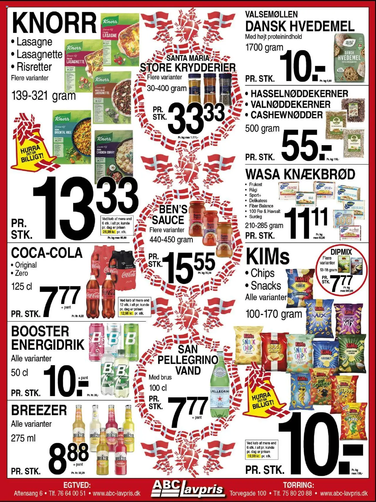 Abc Lavpris tilbudsavis – gyldig fra 03.09.2025 | Side: 2 | Produkter: Chips, Hvedemel, Cola, Carpete