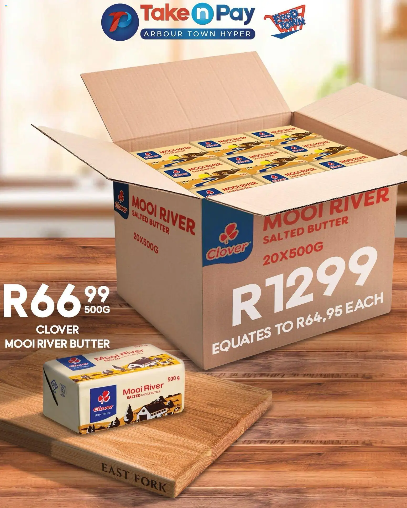 New Take n Pay catalogue – valid from 22.02.2026 | Page: 7 | Products: Butter