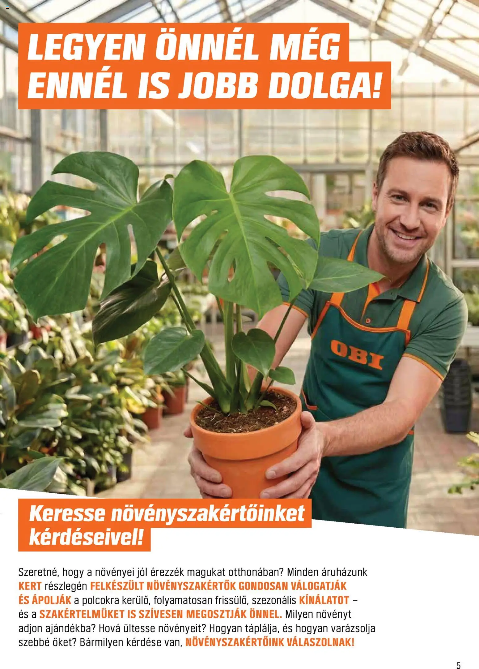 OBI akciós ujság - amely érvényes a következő dátumtól: 31.03.2026 | Oldal: 5