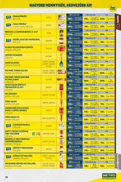 Metro Akciós újság - amely érvényes a következő dátumtól: 01.03.2026 | Oldal: 25