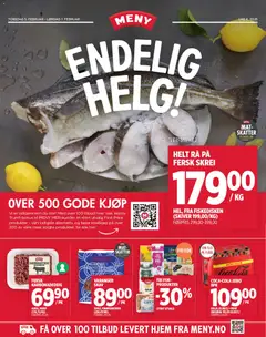 Forhåndsvisning av Meny - Endelig Helg gyldig fra 05.02.2026