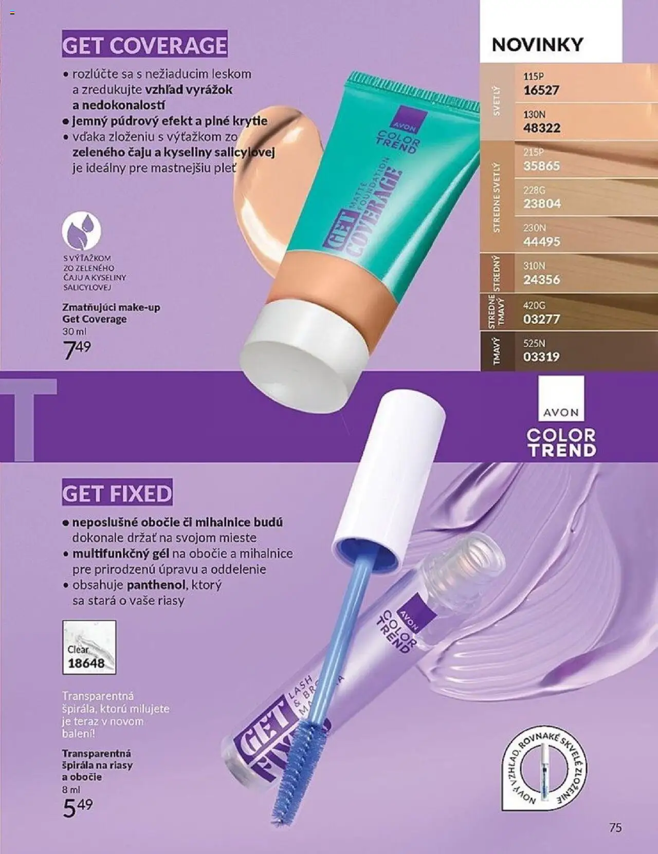 Nové Avon akcie – leták je platný od 01.10.2025 | Strana: 75