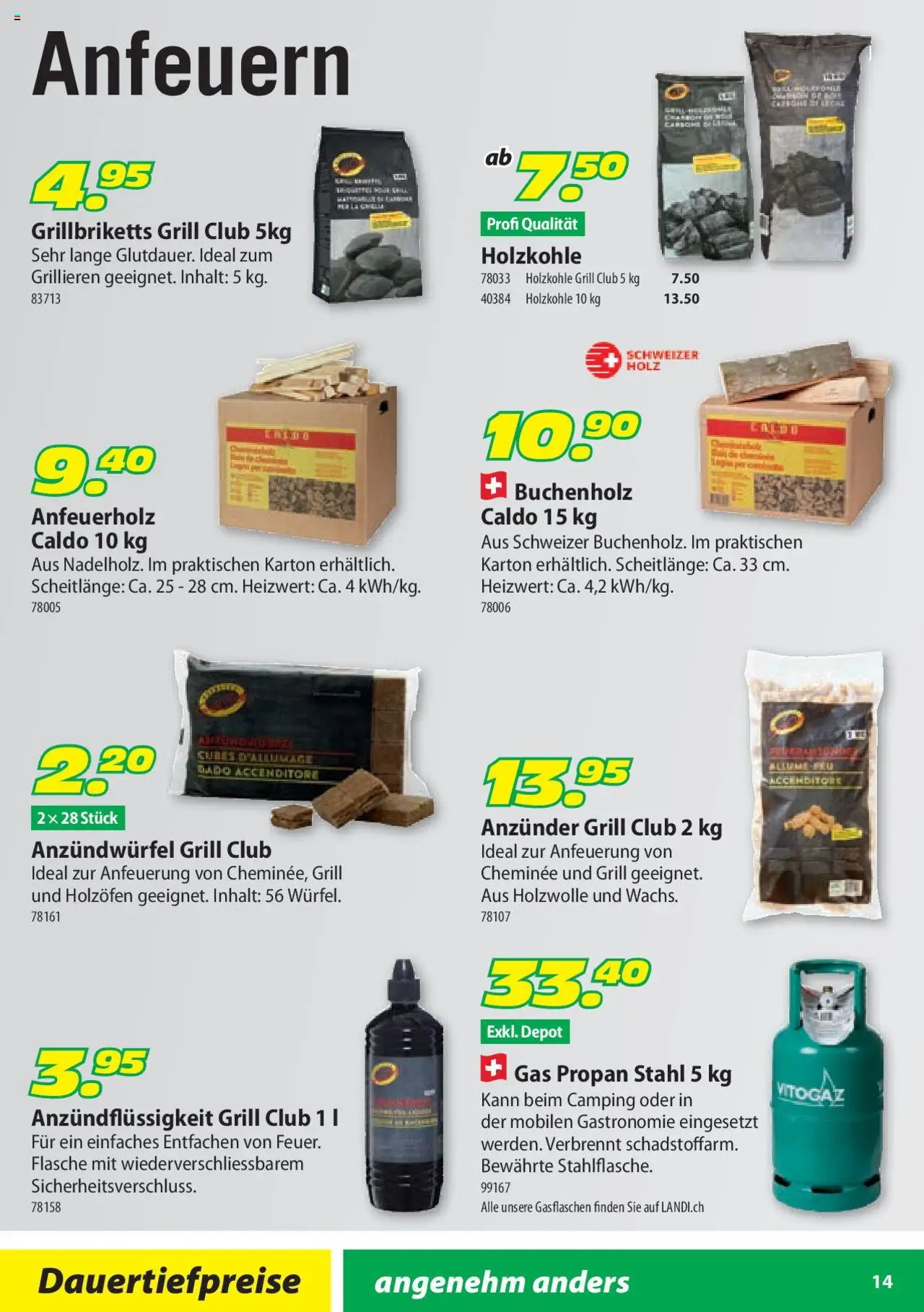 Landi Aktionen BBQ Grill Club ab 04.02.2025 | Seite: 14 | Produkte: Grill