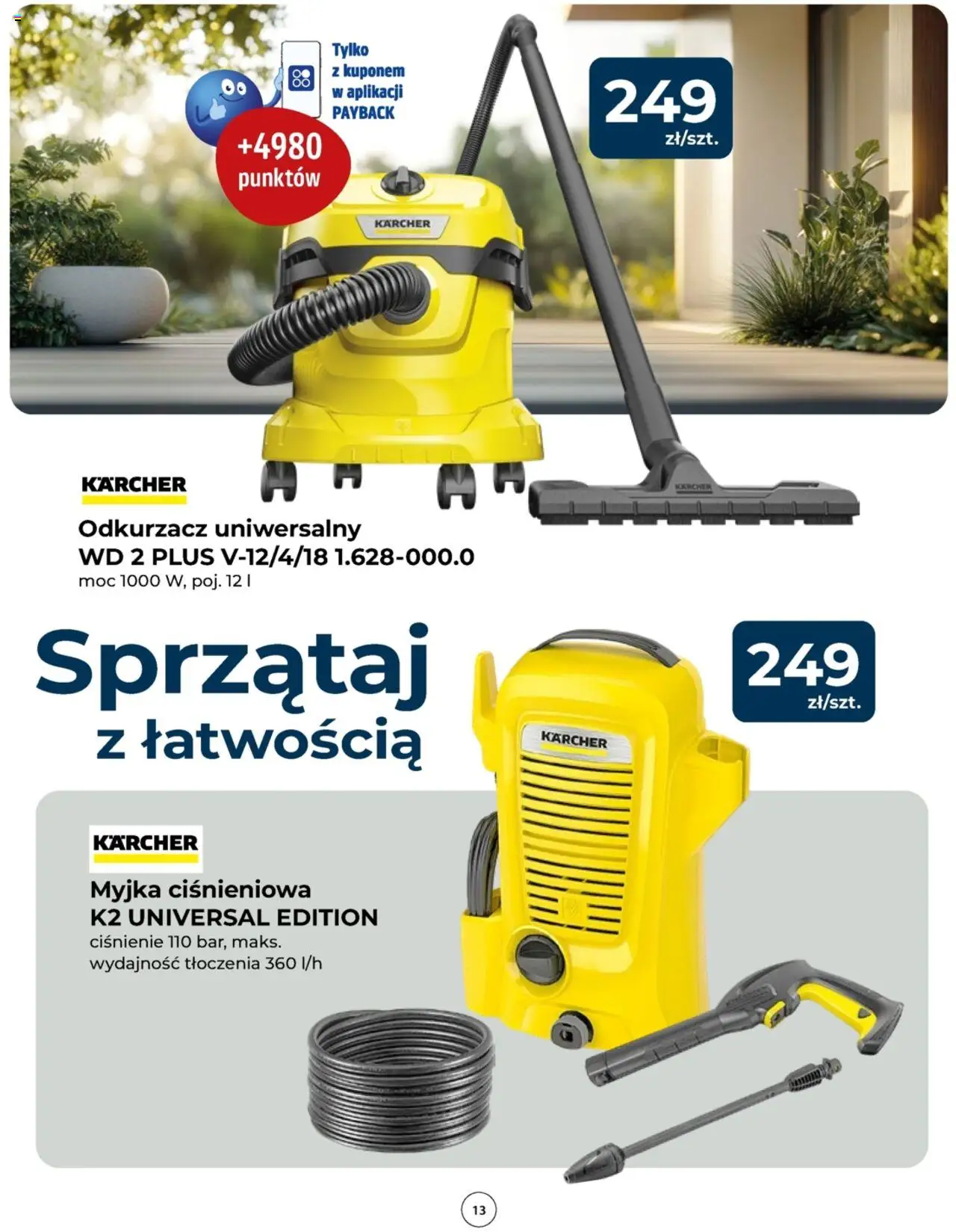 Mrówka Gazetka - Elbląg od 07.08.2025 | Strona: 13 | Produkty: Odkurzacz