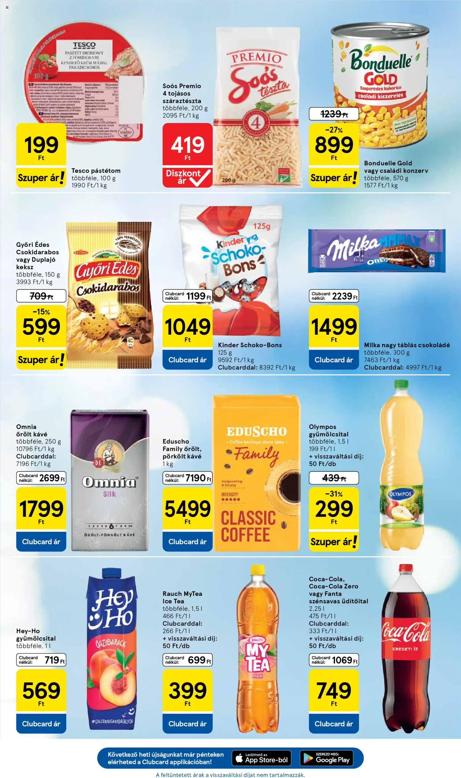 Tesco akciós ujság - amely érvényes a következő dátumtól: 08.01.2026 | Oldal: 9 | Termékek: Őszibarack, Gyümölcsital, Fanta, Tészta