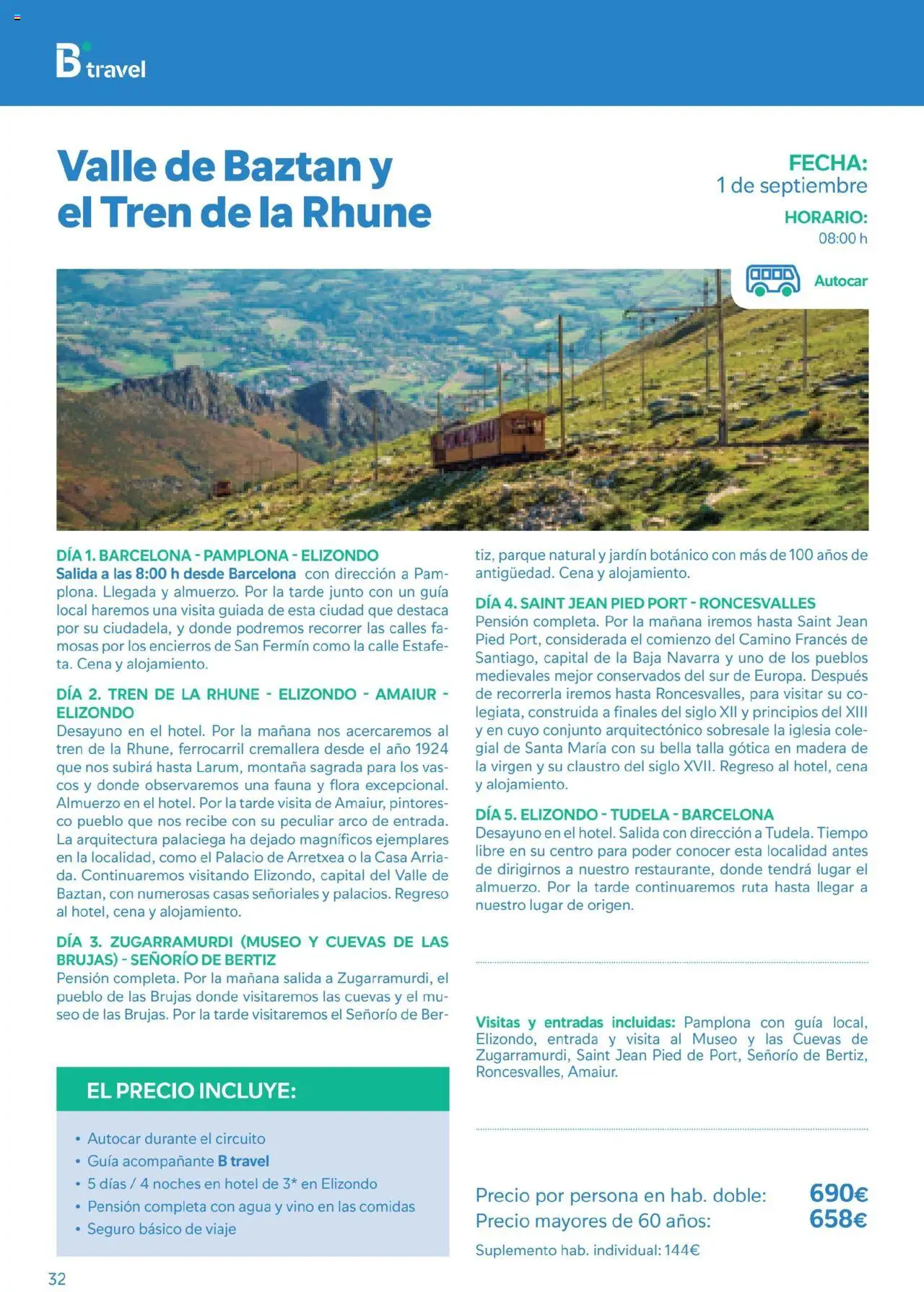 B the travel brand Viatges i Excursions │ válido desde el 01.05.2025 | Página: 32 | Productos: Vino
