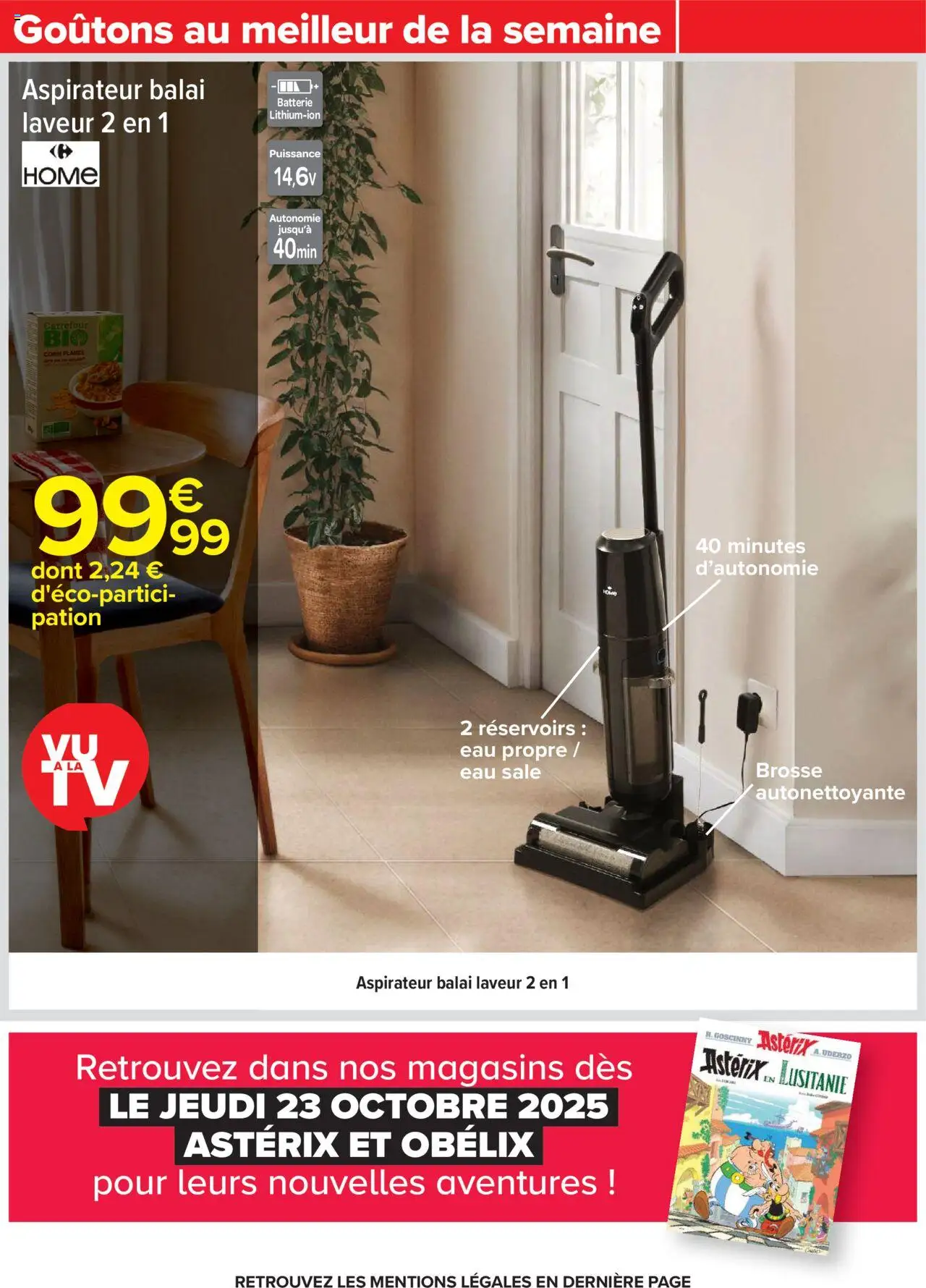 {H1} | Page: 2 | Produits: Brosse, Balai, Aspirateur balai, Batterie