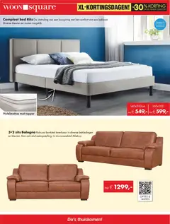 Woonsquare - Folder - Voorbeeld van een folder van Woonsquare, geldig van 16.02.2026 | Pagina: 4 | Producten: Kan, Ritz, Bed