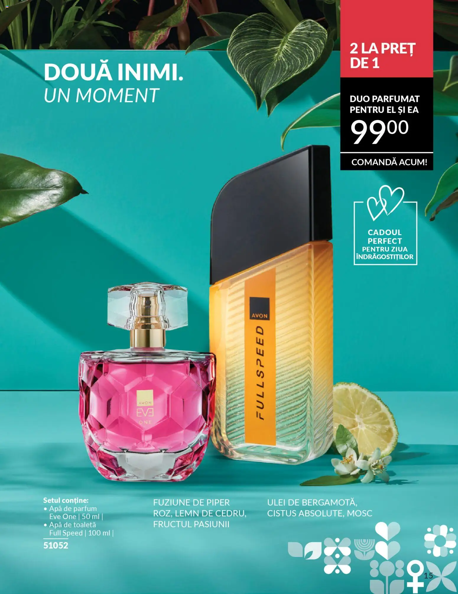 Noul catalog Avon – valabil de la 01.02.2026 | Pagină: 15 | Produse: Apă de parfum, Parfum, Apă de toaletă, Piper