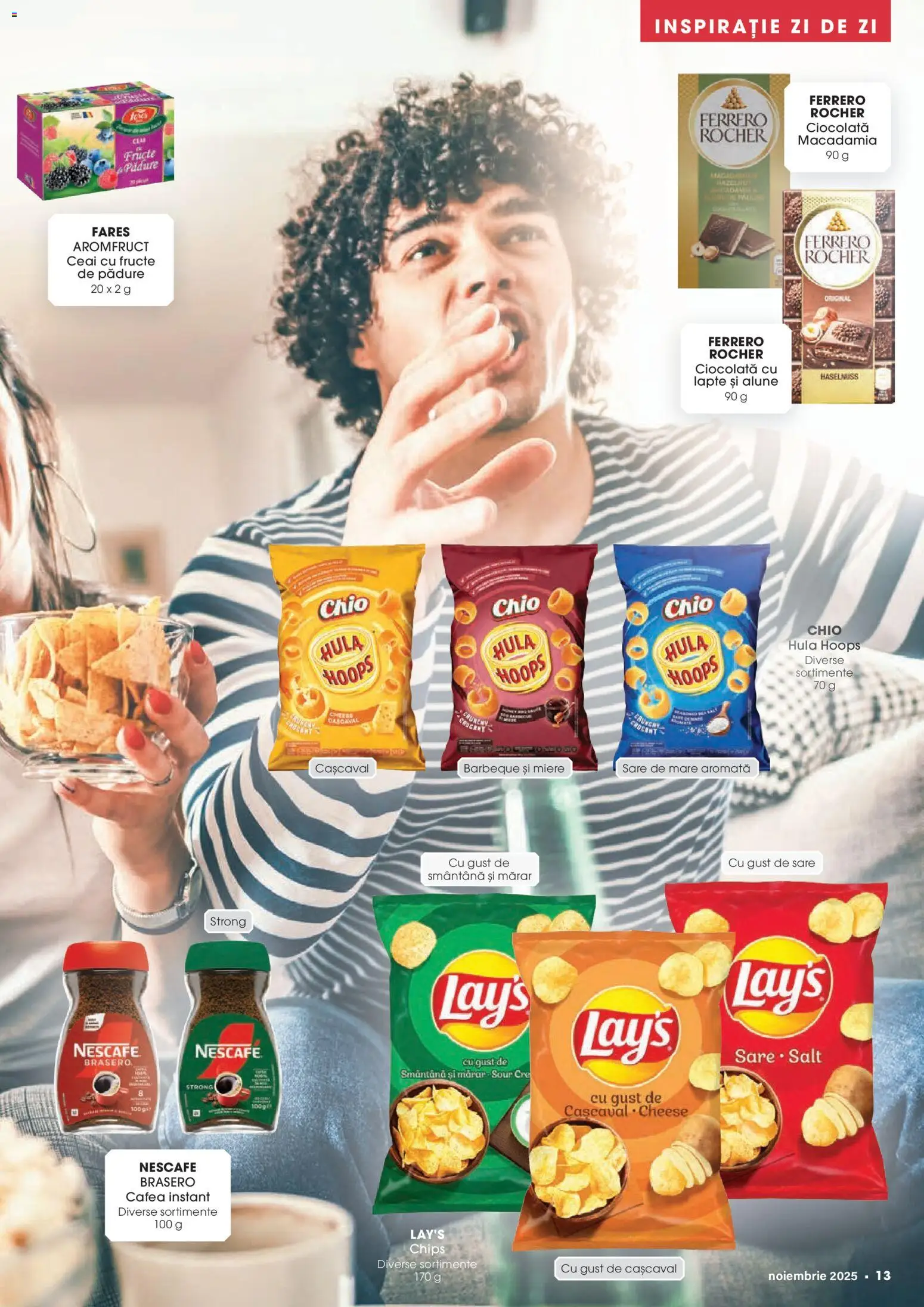 Noul catalog Mega Image – valabil de la 30.10.2025 | Pagină: 13 | Produse: Mărar, Cașcaval, Ceai, Sare