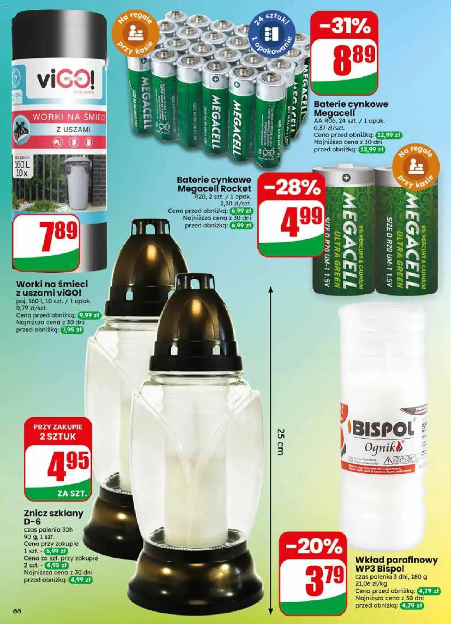 Dino gazetka od 22.04.2026 | Strona: 66 | Produkty: Baterie